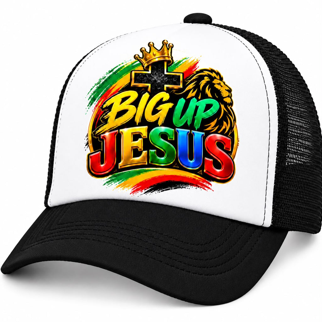 BIG UP JESUS Mesh CAPS