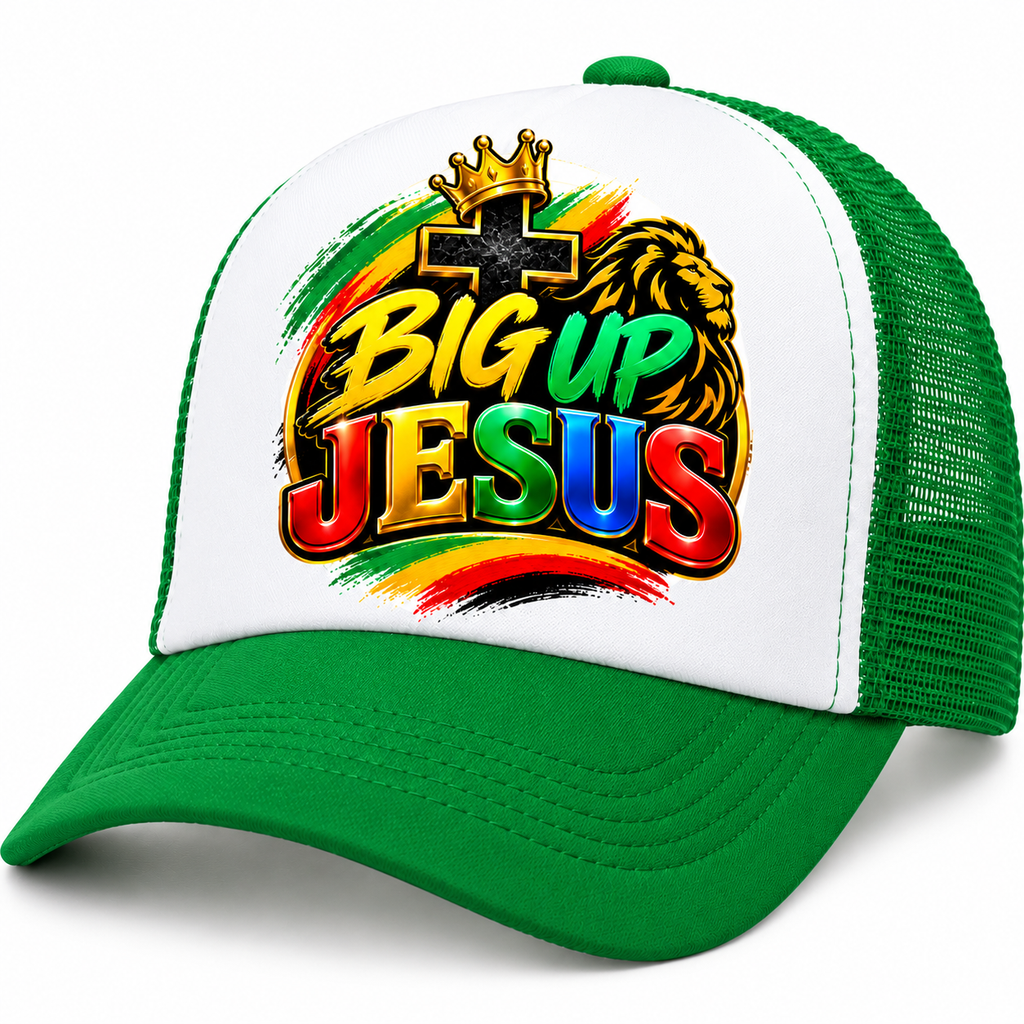 BIG UP JESUS Mesh CAPS