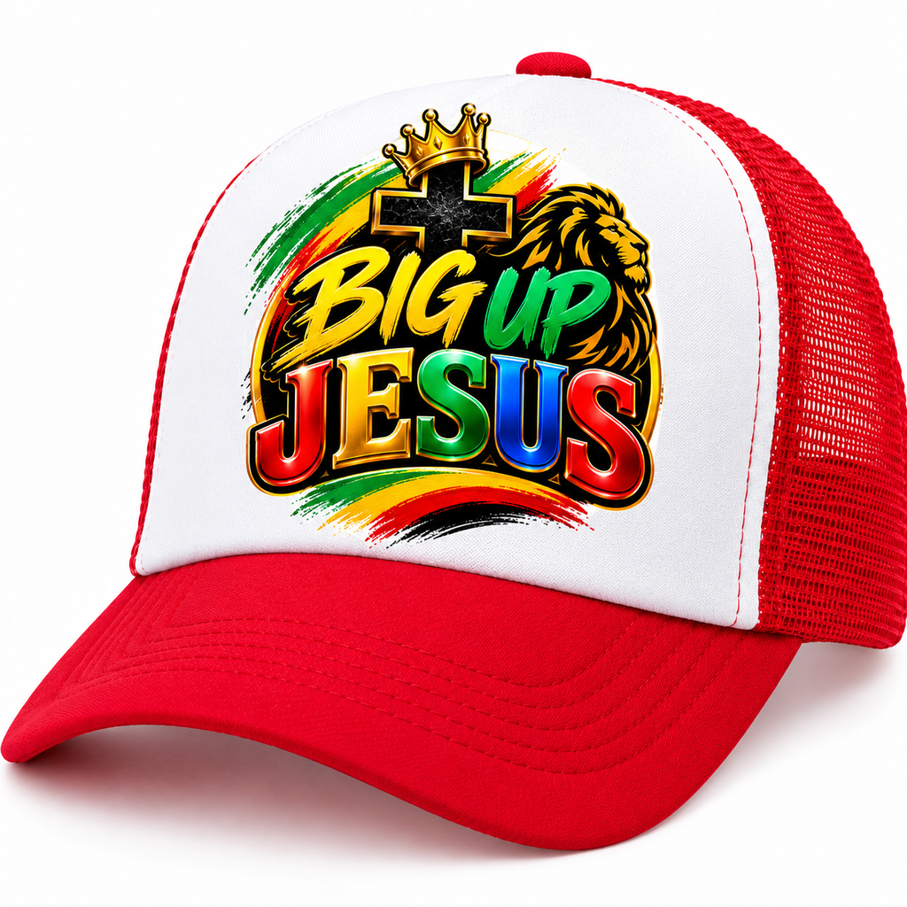 BIG UP JESUS Mesh CAPS