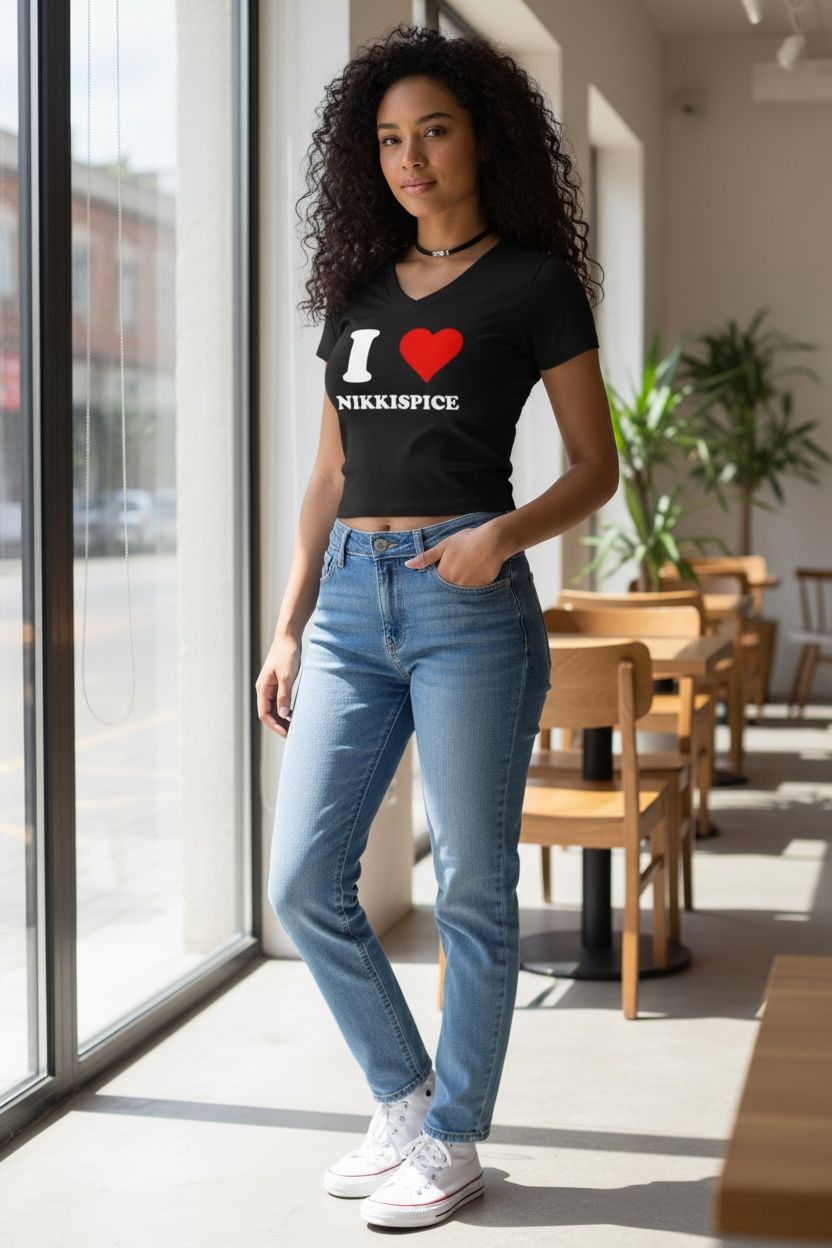 I Love Nikkispice Crop Top