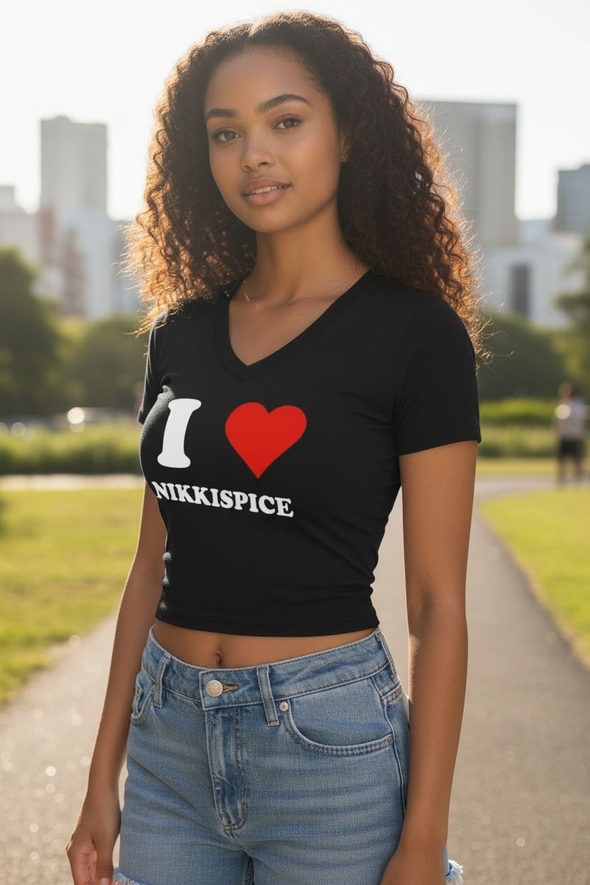 I Love Nikkispice Crop Top