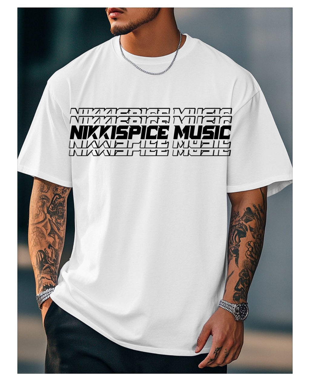 Nikiispice Music Men Cotton T-Shirt