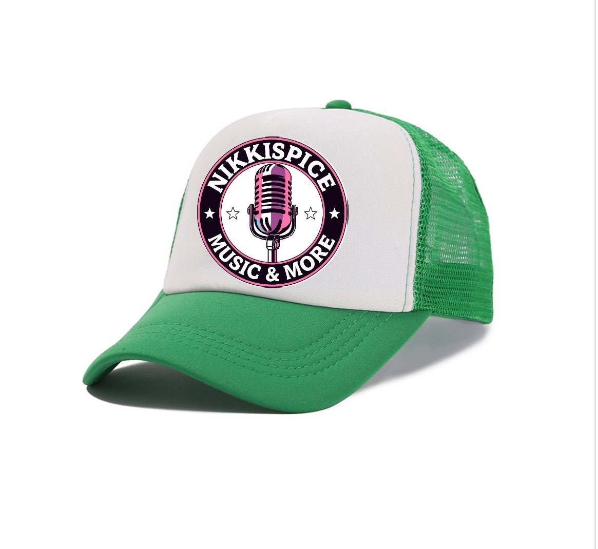 Nikkispice Music & More baseball mesh cap
