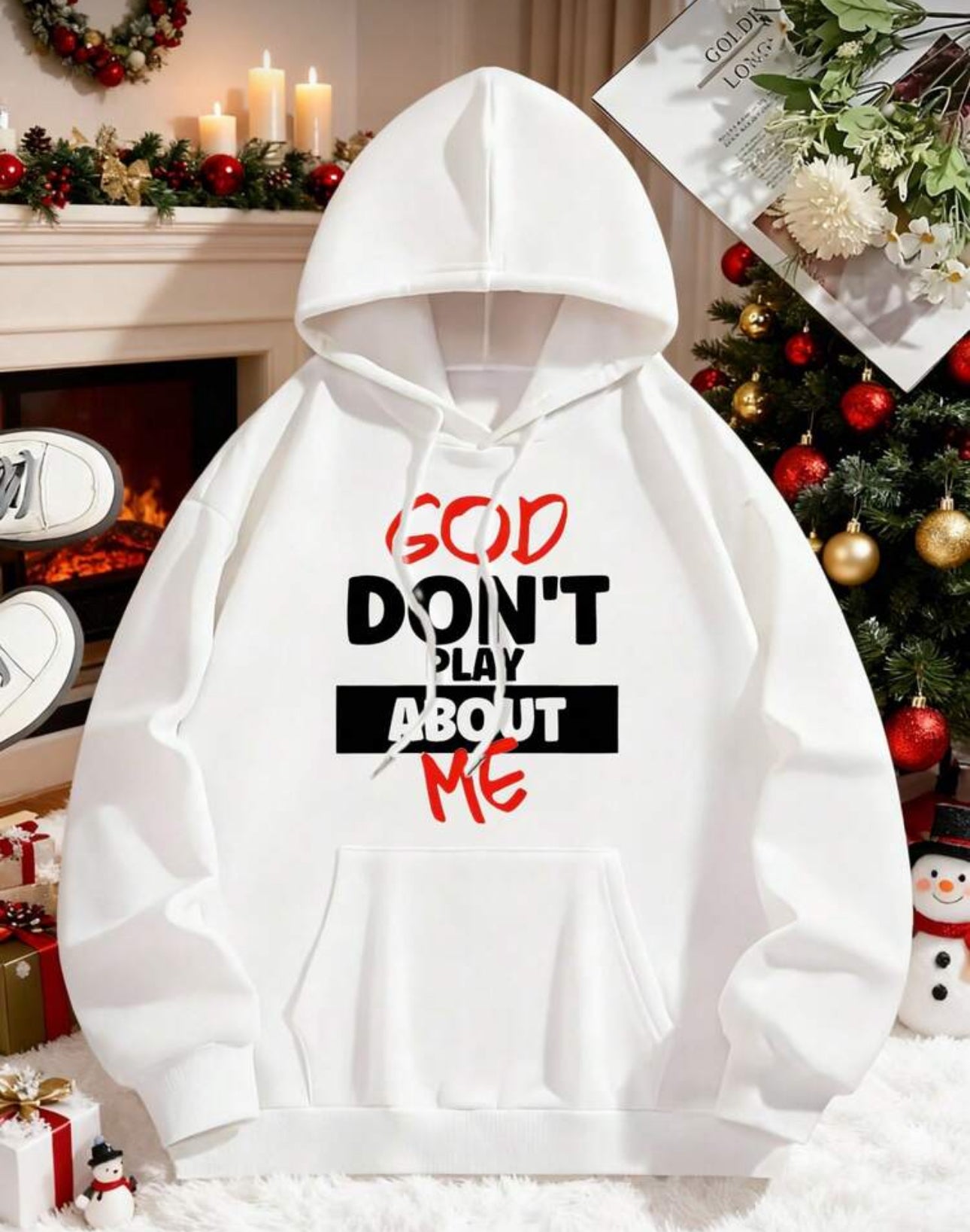 NikkiSpice Favorite Trending Quote "God Don't play about me" hoodies